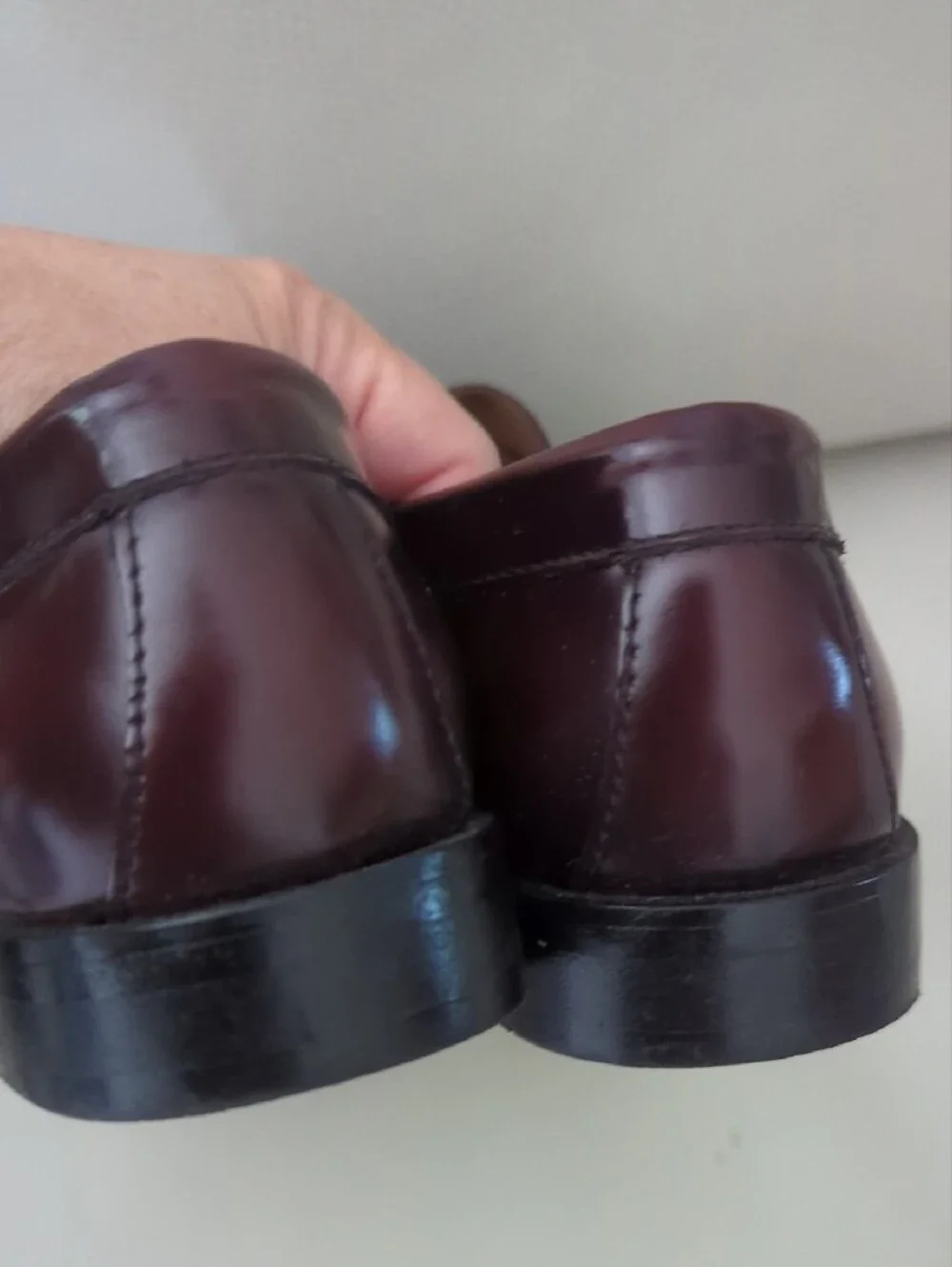 G.H. Bass & Co. polished burgundy